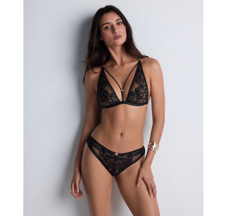 AUBADE PARIS love soul koronkowa braletka z ozdobnymi plecami