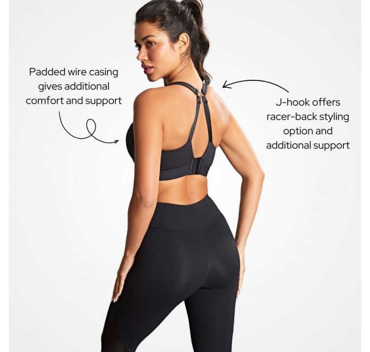 PANACHE SPORT endurance nieusztywniany biustonosz sportowy na fiszbinie