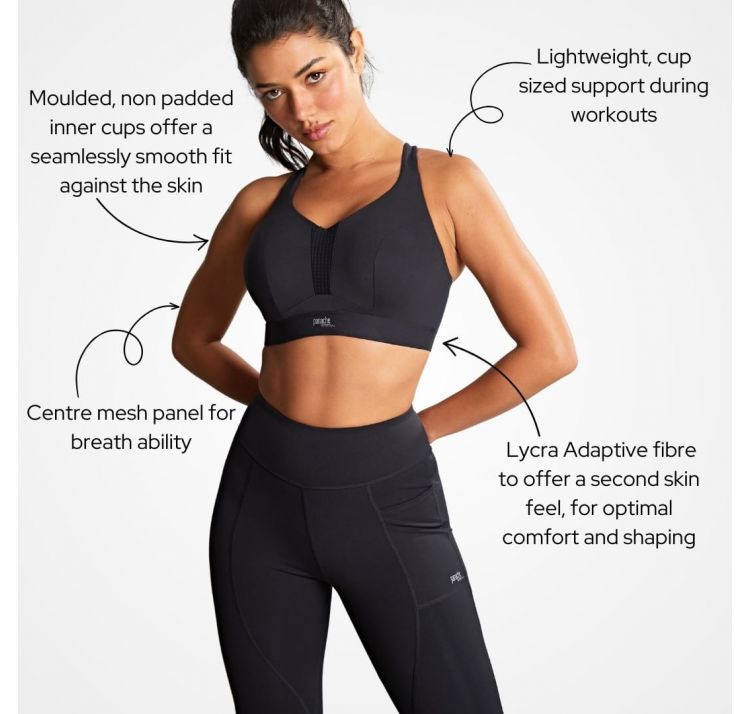 PANACHE SPORT endurance nieusztywniany biustonosz sportowy na fiszbinie