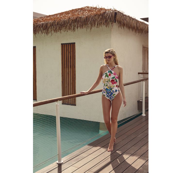 GOTTEX garden dream strÓj kĄpielowy jednoczĘŚciowy