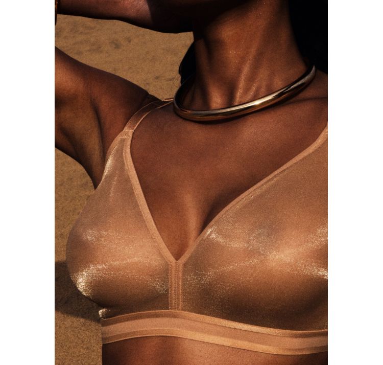 GOSSARD glossies bralet bezszwowa braletka bez fiszbin