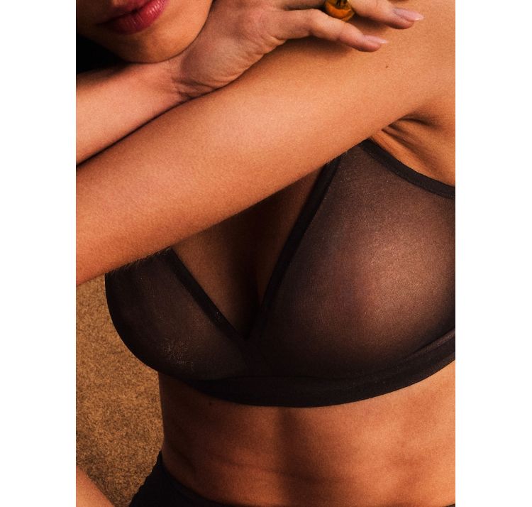 GOSSARD glossies bralet bezszwowa braletka bez fiszbin