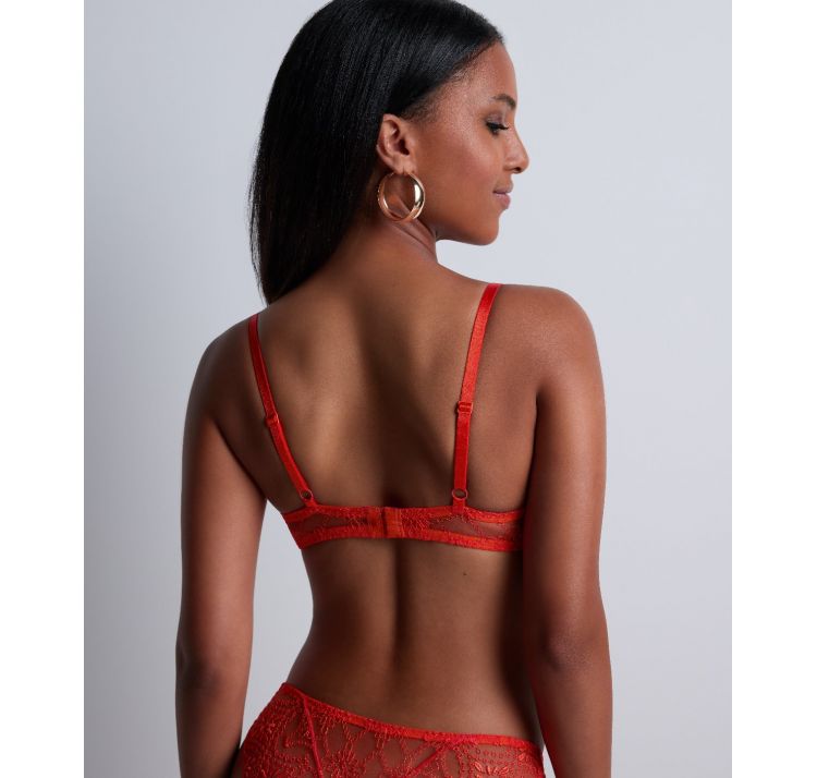 AUBADE PARIS losing my mind koronkowy biustonosz balkonetka half-cup