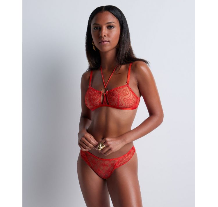 AUBADE PARIS losing my mind koronkowe figi mini coeur