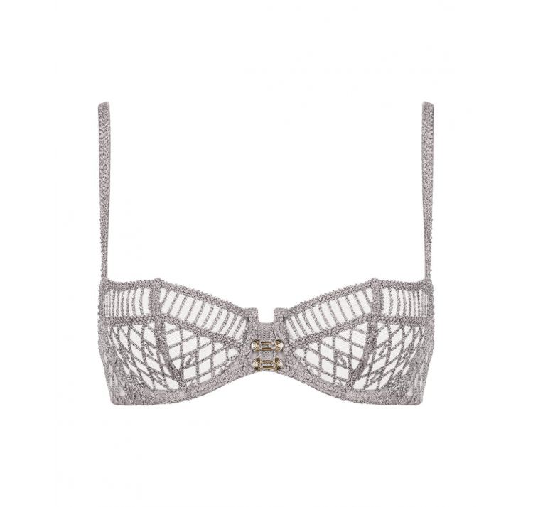 AUBADE PARIS stardust dream koronkowy biustonosz half-cup