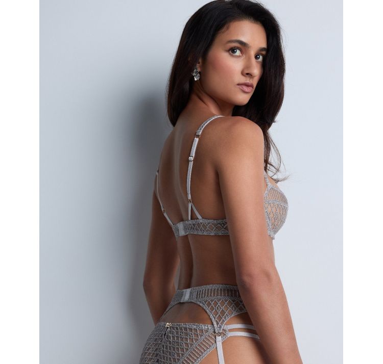 AUBADE PARIS stardust dream koronkowy biustonosz half-cup