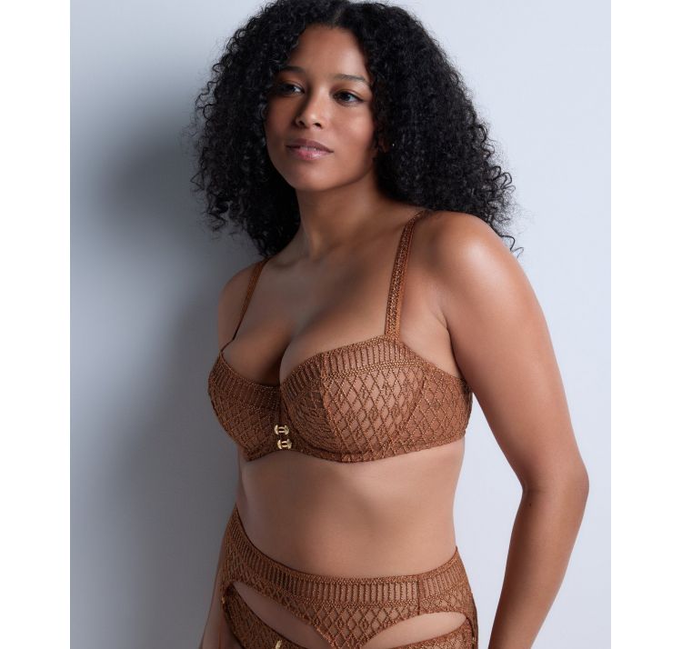 AUBADE PARIS stardust dream koronkowy biustonosz half-cup