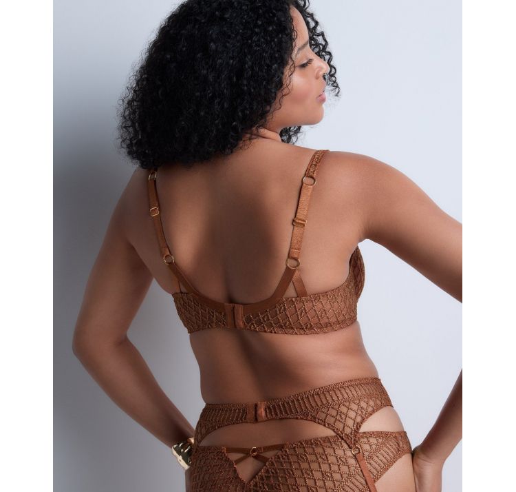 AUBADE PARIS stardust dream koronkowy biustonosz half-cup