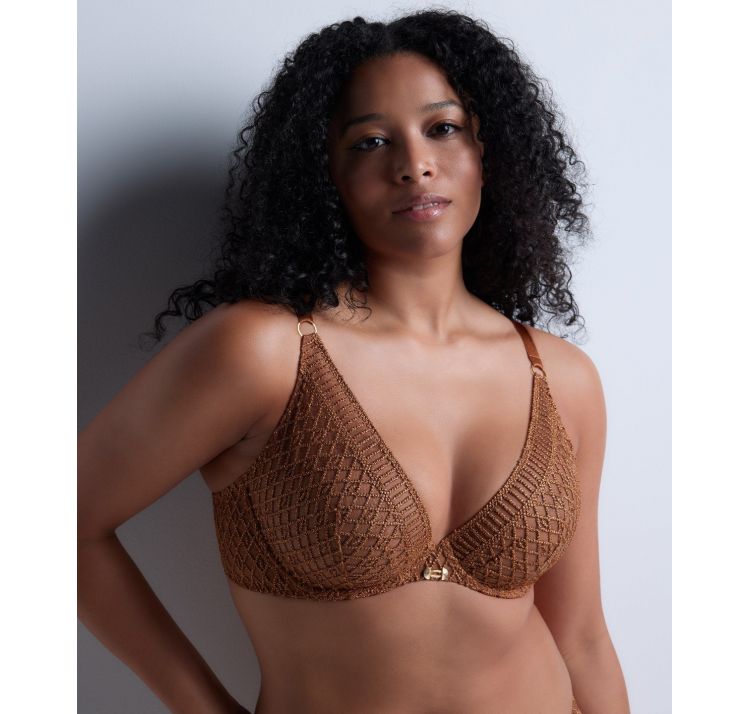 AUBADE PARIS stardust dream koronkowy biustonosz plunge