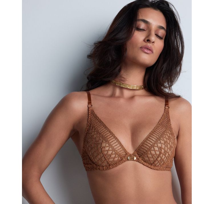 AUBADE PARIS stardust dream koronkowy biustonosz plunge