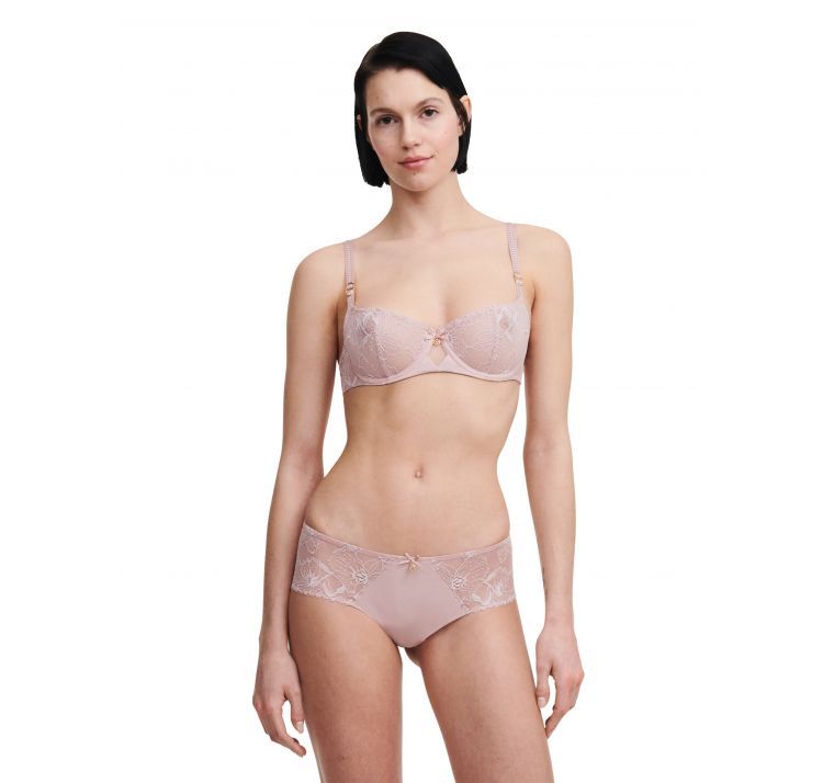 CHANTELLE orchids koronkowy biustonosz half-cup