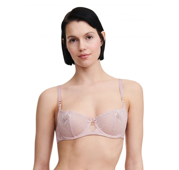 CHANTELLE orchids koronkowy biustonosz half-cup