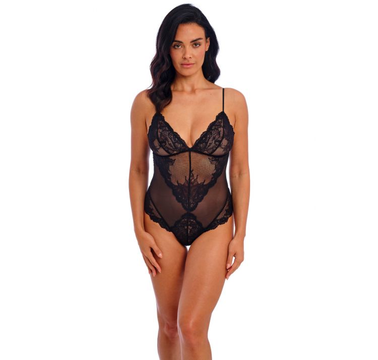 WACOAL vivid attraction koronkowe body