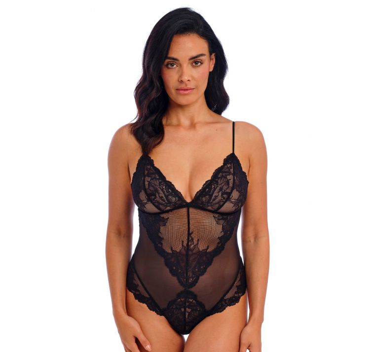 WACOAL vivid attraction koronkowe body