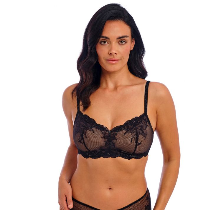 WACOAL vivid attraction koronkowa braletka bez fiszbin