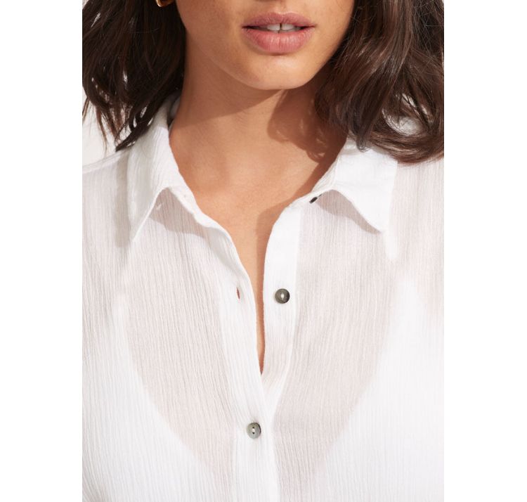 SEAFOLLY beachedit krÓtka koszula 100% baweŁna