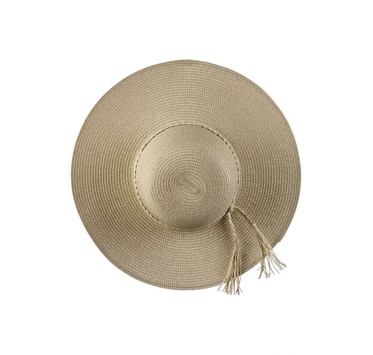 MARC&ANDRE elegant chain kapelusz plaŻowy 100% papier