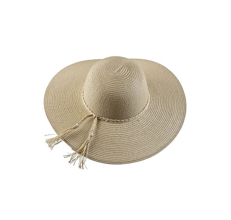 MARC&ANDRE elegant chain kapelusz plaŻowy 100% papier