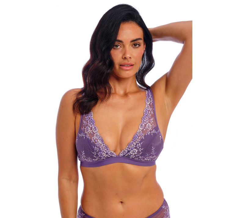 WACOAL embrace lace soft cup bra koronkowa braletka