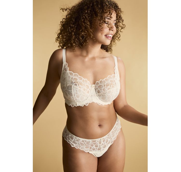 PANACHE allure koronkowy biustonosz full cup