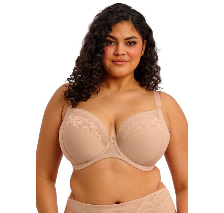 ELOMI nerina gŁadki biustonosz plunge z elastycznĄ koronkĄ