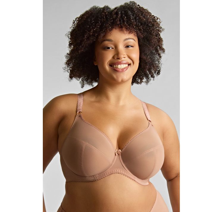 SCULPTRESSE liberty tiulowy biustonosz plunge