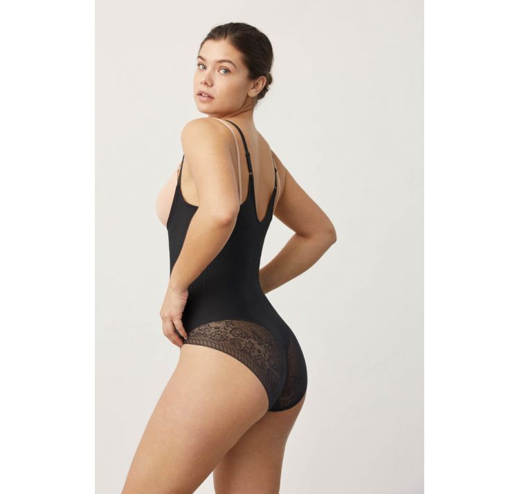YSABEL MORA korygujĄce body pod biust z koronkowym bezszwowym tyŁem