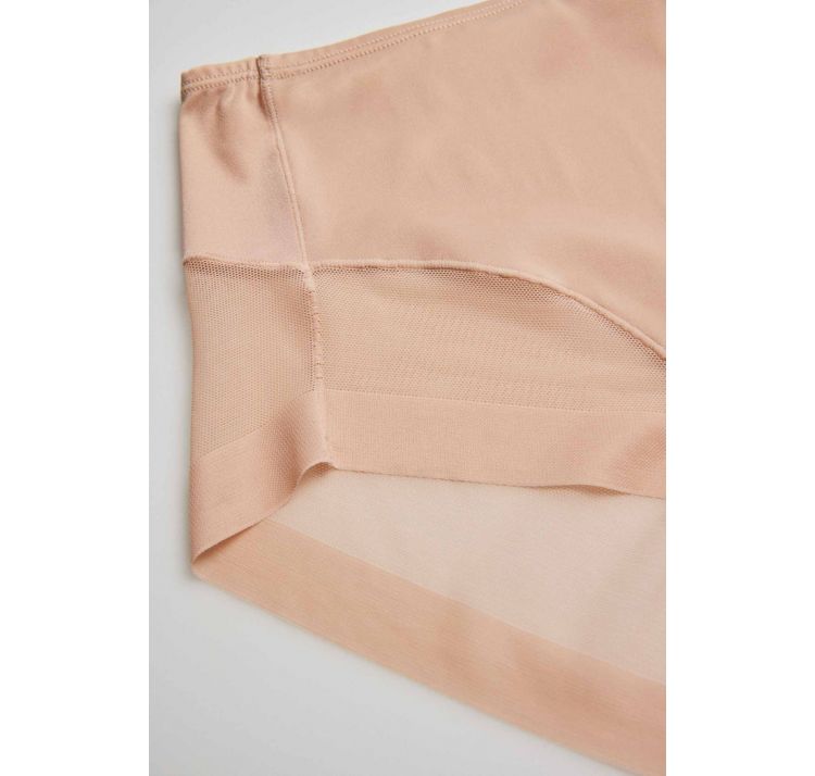 YSABEL MORA wysokie tiulowe majtki z ozdobnym bezszwowym tyŁem