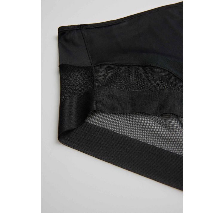 YSABEL MORA wysokie tiulowe majtki z ozdobnym bezszwowym tyŁem