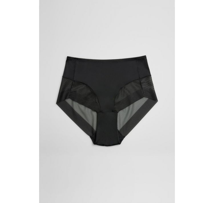 YSABEL MORA wysokie tiulowe majtki z ozdobnym bezszwowym tyŁem