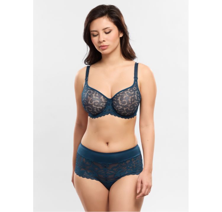 EMPREINTE leila koronkowe wysokie majtki