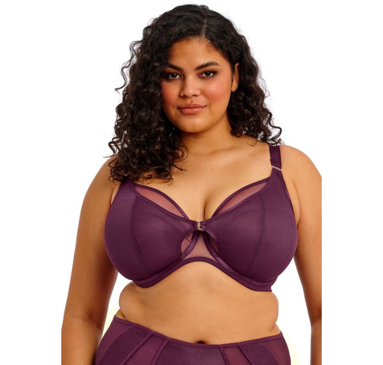 ELOMI kintai tiulowy biustonosz plunge