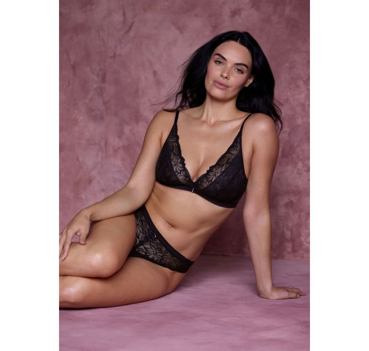 WACOAL abellia koronkowa braletka bez fiszbin