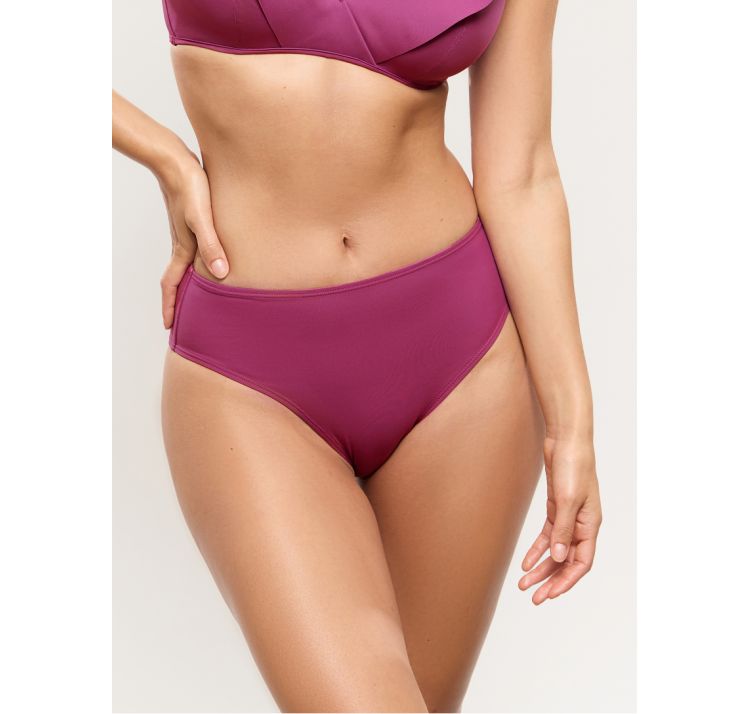 EMPREINTE SWIM wave wysokie majtki kostiumowe