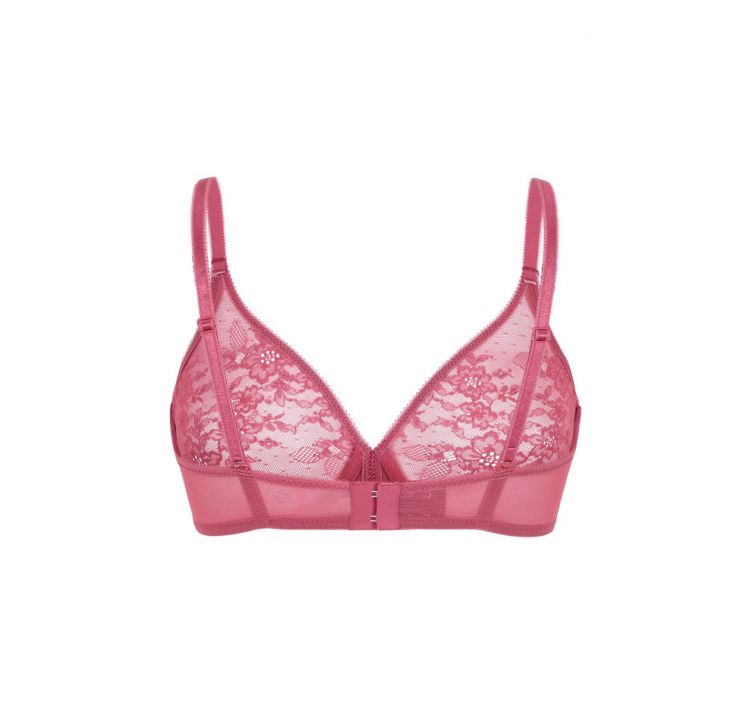 GOSSARD glossies lace sheer bra koronkowy biustonosz z tŁoczonĄ miskĄ