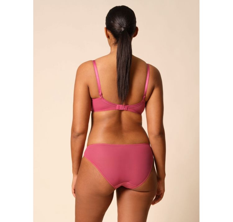 GOSSARD glossies lace sheer bra koronkowy biustonosz z tŁoczonĄ miskĄ