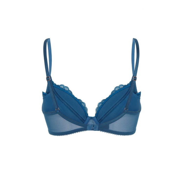 GOSSARD superboost lace plunge bra usztywniany biustonosz