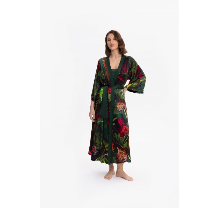 MARC&ANDRE hiden oasis jedwabne kimono