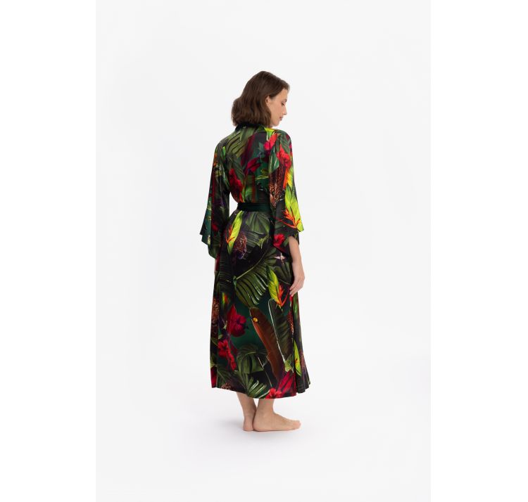MARC&ANDRE hiden oasis jedwabne kimono