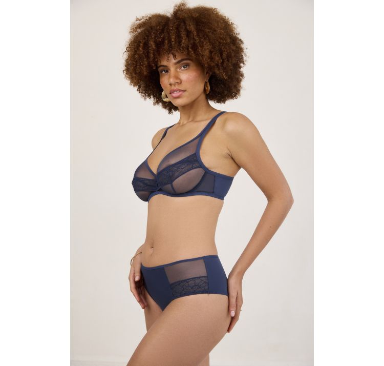 MAISON LEJABY nudite elixir tiulowy biustonosz plunge