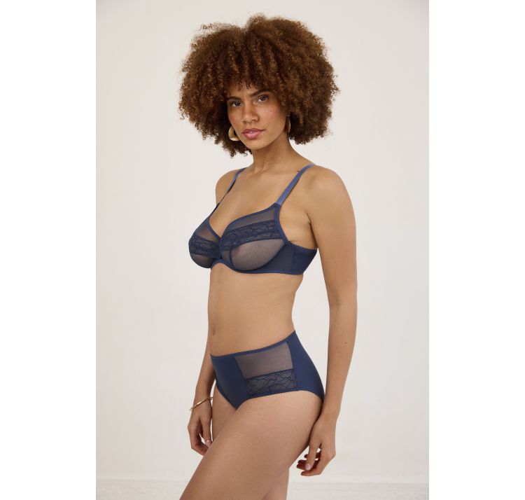 MAISON LEJABY nudite elixir tiulowy biustonosz plunge