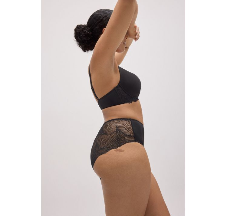 YSABEL MORA wysokie majtki w ozdobnym koronkowym tyŁem