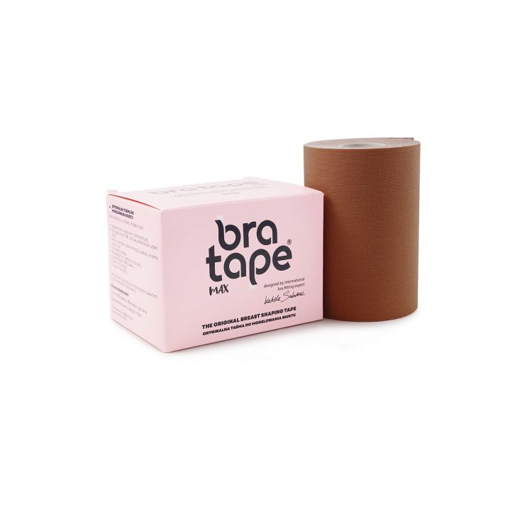 BRA TAPE bra tape brĄzowa taŚma do modelowania biustu 10 cm szerokoŚci