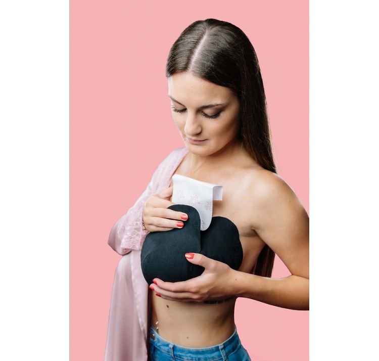 BRA TAPE bra tape czarna taŚma do modelowania biustu 10 cm szerokoŚci