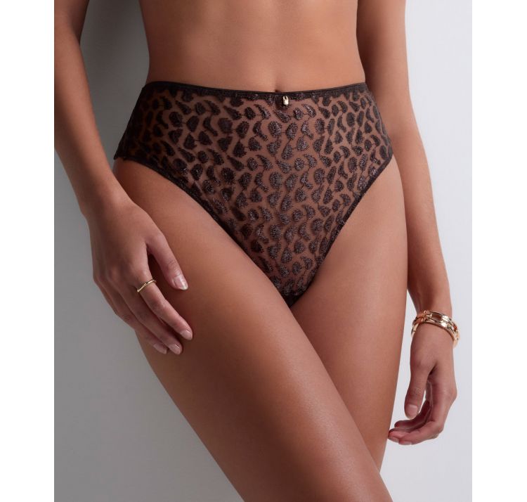 AUBADE PARIS crazy in love koronkowe wysokie figi