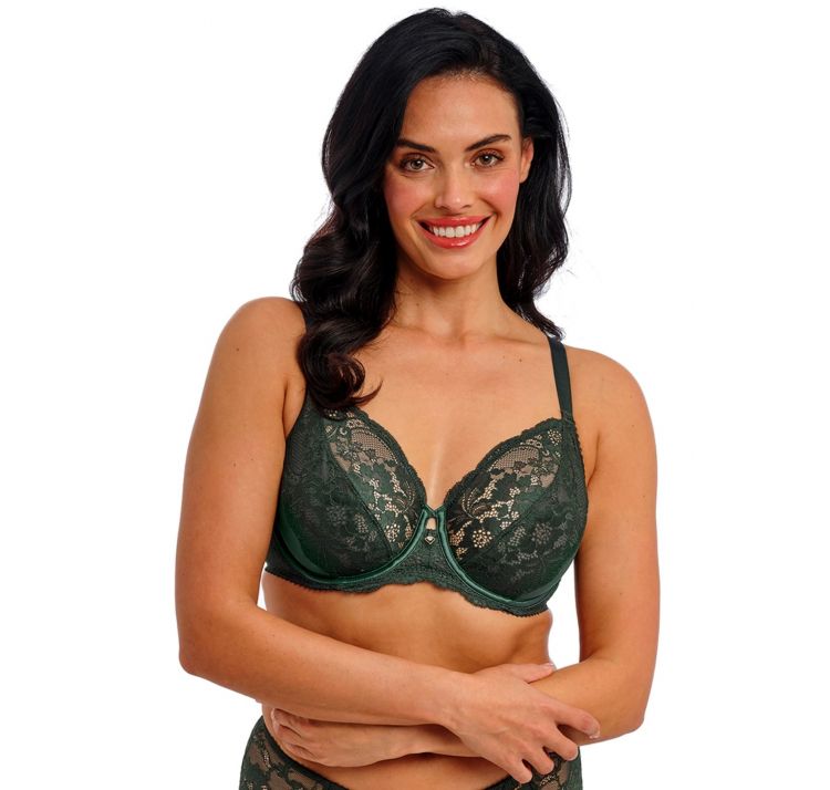 WACOAL natsuki lace koronkowy biustonosz na fiszbinach