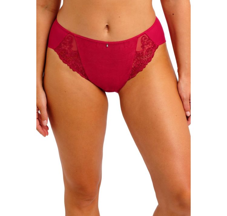 FANTASIE portia haftowane figi z bezszwowym tyŁem