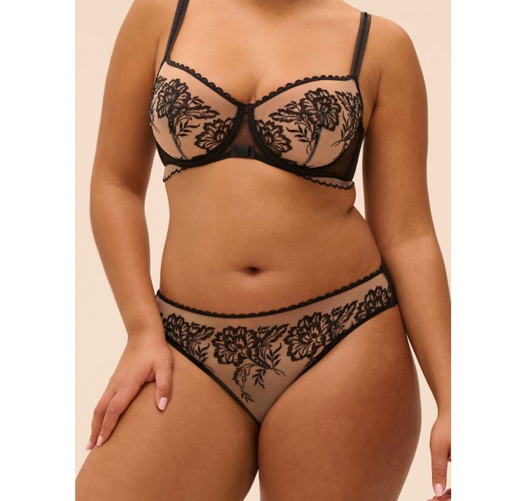 SIMONE PERELE romance koronkowe majtki z bezszwowym tyŁem