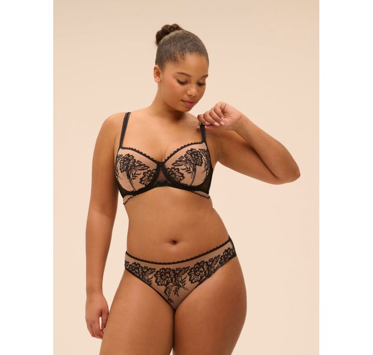 SIMONE PERELE romance biustonosz half-cup z efektem tatuaŻu