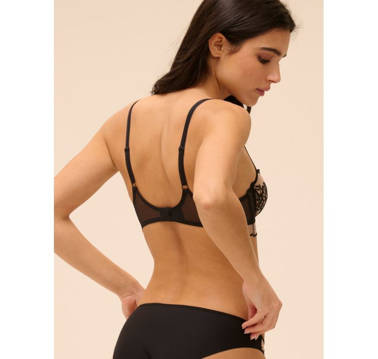 SIMONE PERELE romance biustonosz plunge full cup z efektem tatuaŻu